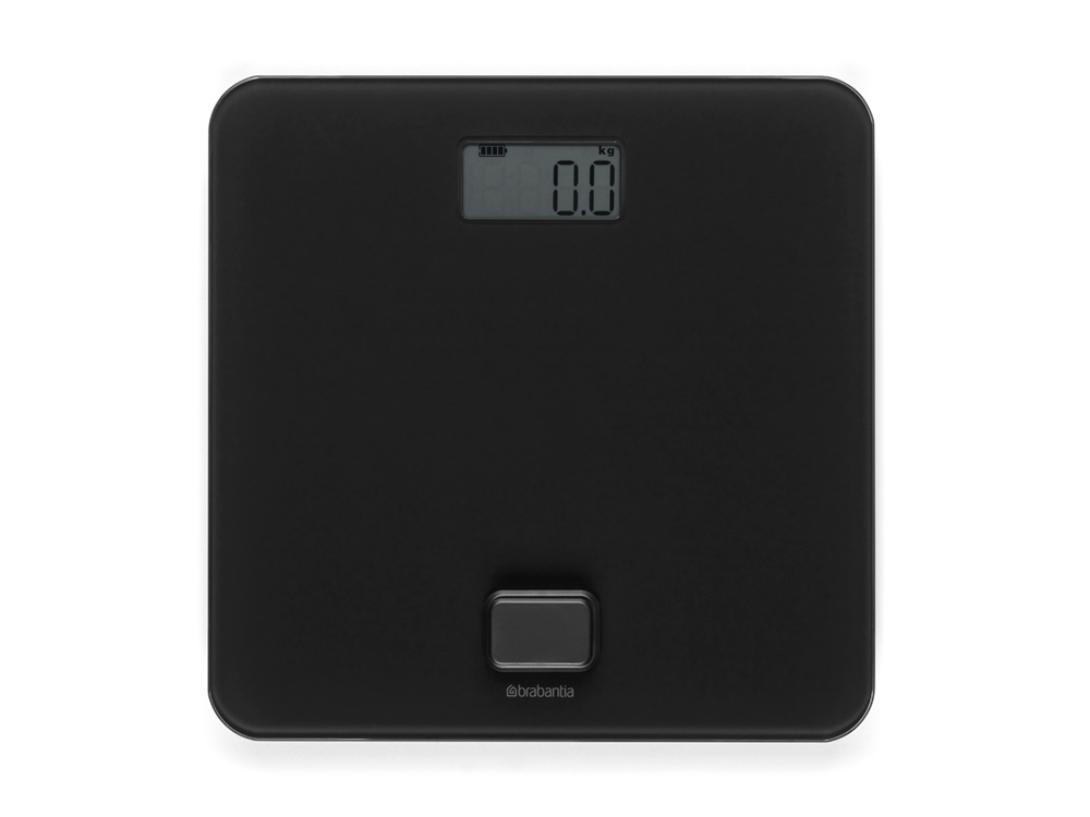 Brabantia digitální osobní váha bezbateriová, tmavě šedá