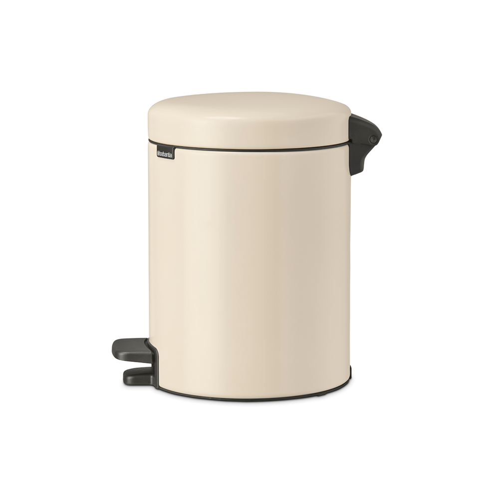 Brabantia pedálový odpadkový koš newIcon -  5 L, jemná béžová