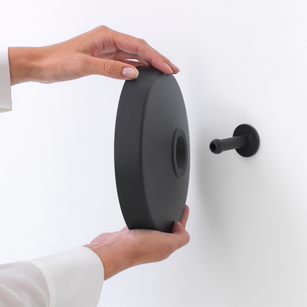 Brabantia MindSet koupelnové zrcátko, minerální tmavěšedá