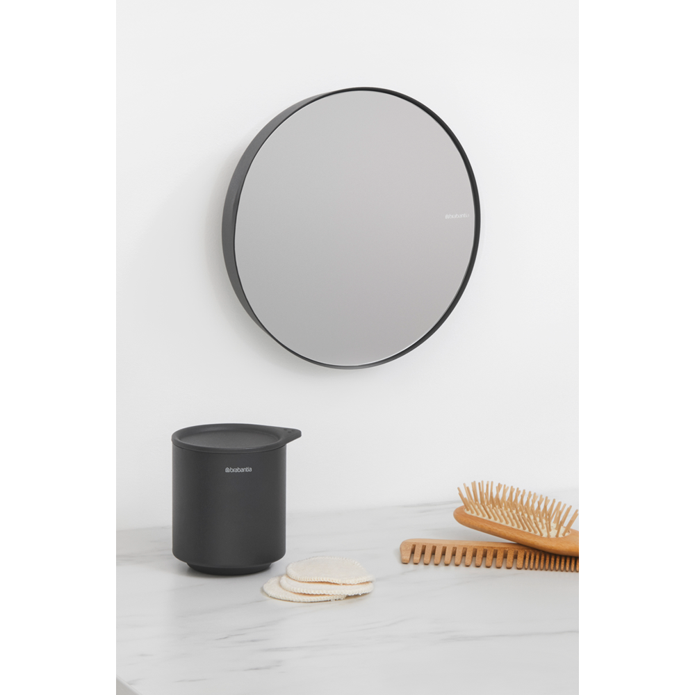 Brabantia MindSet koupelnové zrcátko, minerální tmavěšedá