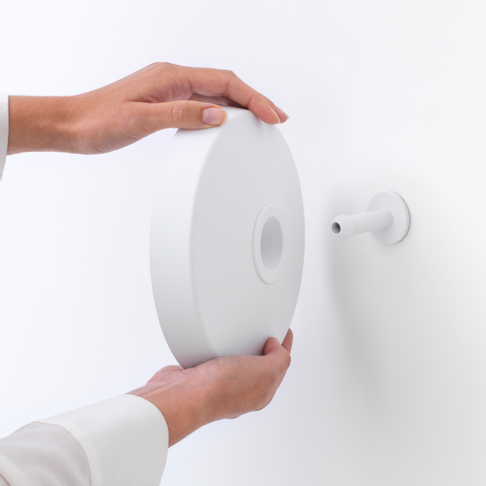 Brabantia MindSet koupelnové zrcátko, minerální svěží bílá