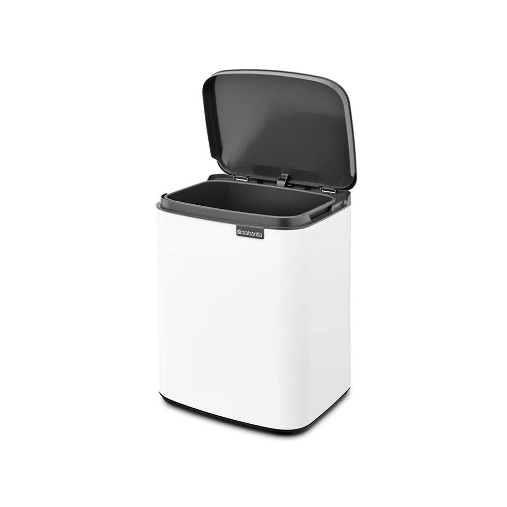 Brabantia dotykový odpadkový koš Bo - 7 L, bílá