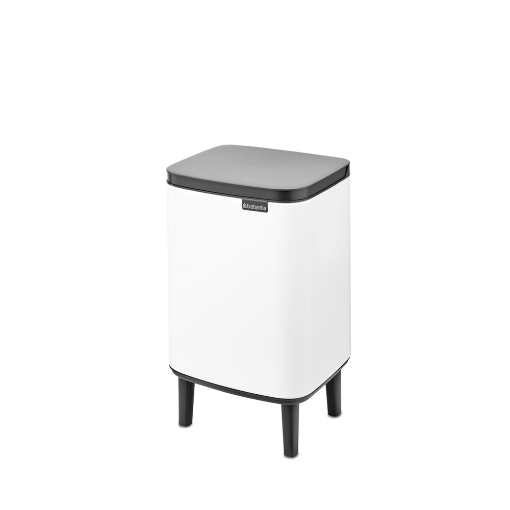 Brabantia dotykový odpadkový koš Bo Hi - 7 L, bílá