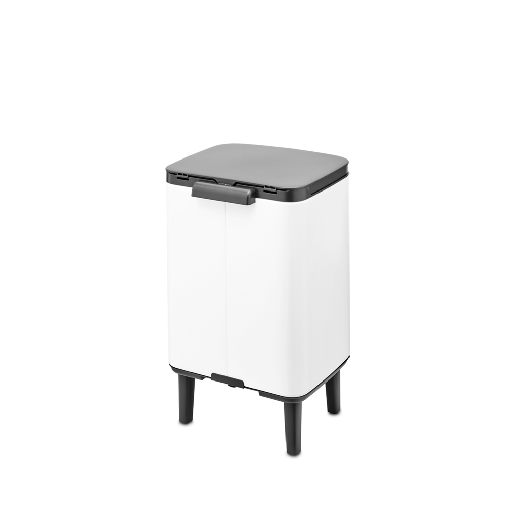 Brabantia dotykový odpadkový koš Bo Hi - 7 L, bílá
