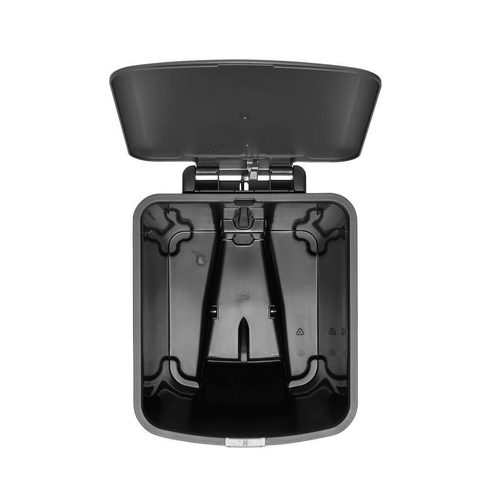 Brabantia plastový odpadkový pedálový koš StepUp - 25 L, tmavě šedá