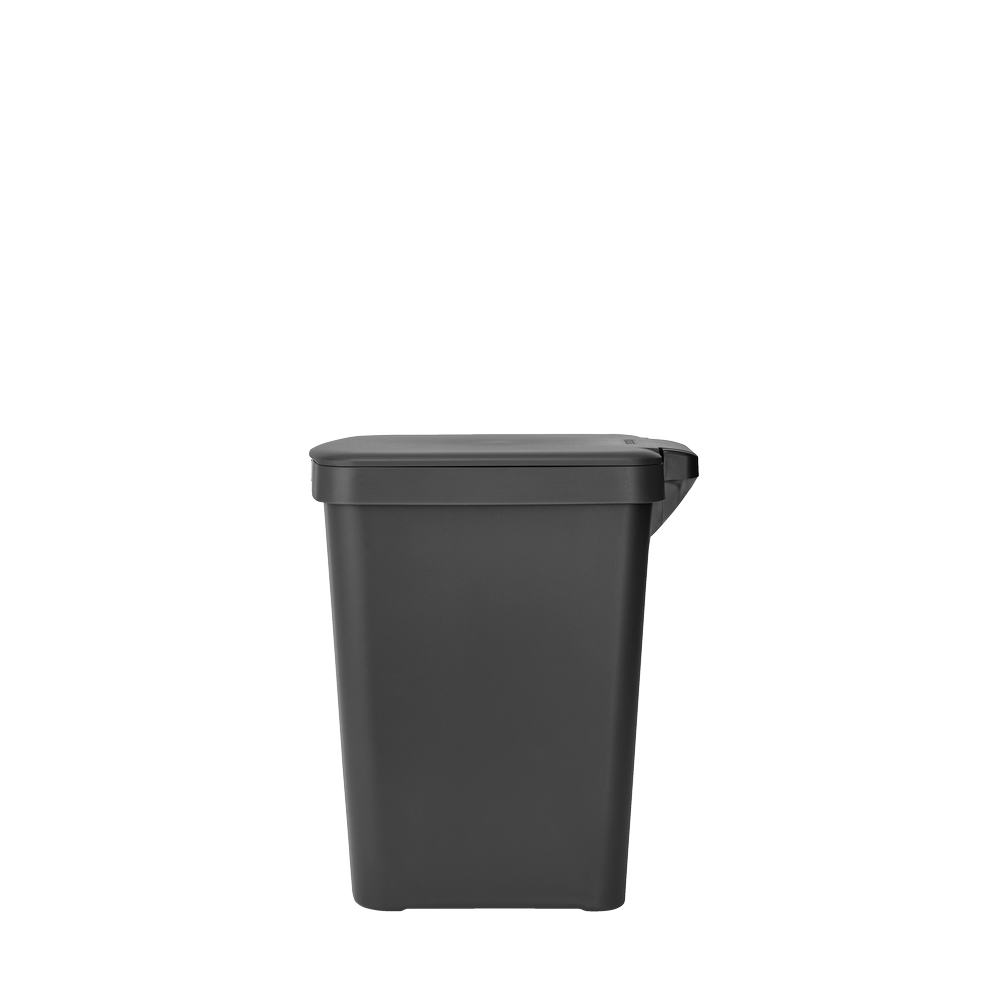 Brabantia plastový odpadkový pedálový koš StepUp - 25 L, tmavě šedá