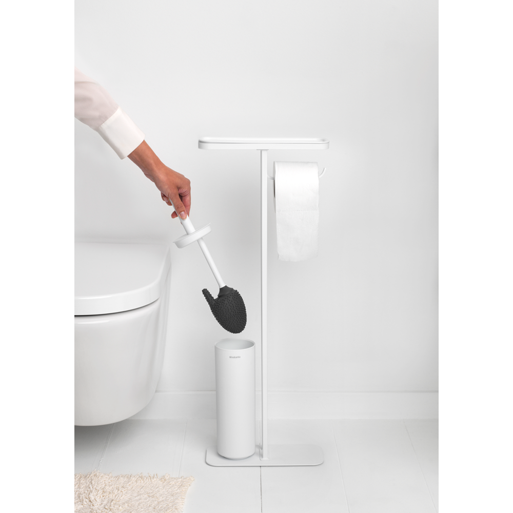 Brabantia MindSet WC sluha, minerální svěží bílá