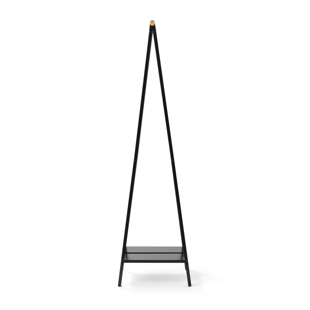 Brabantia volně stojící věšák na oblečení Linn compact, černý