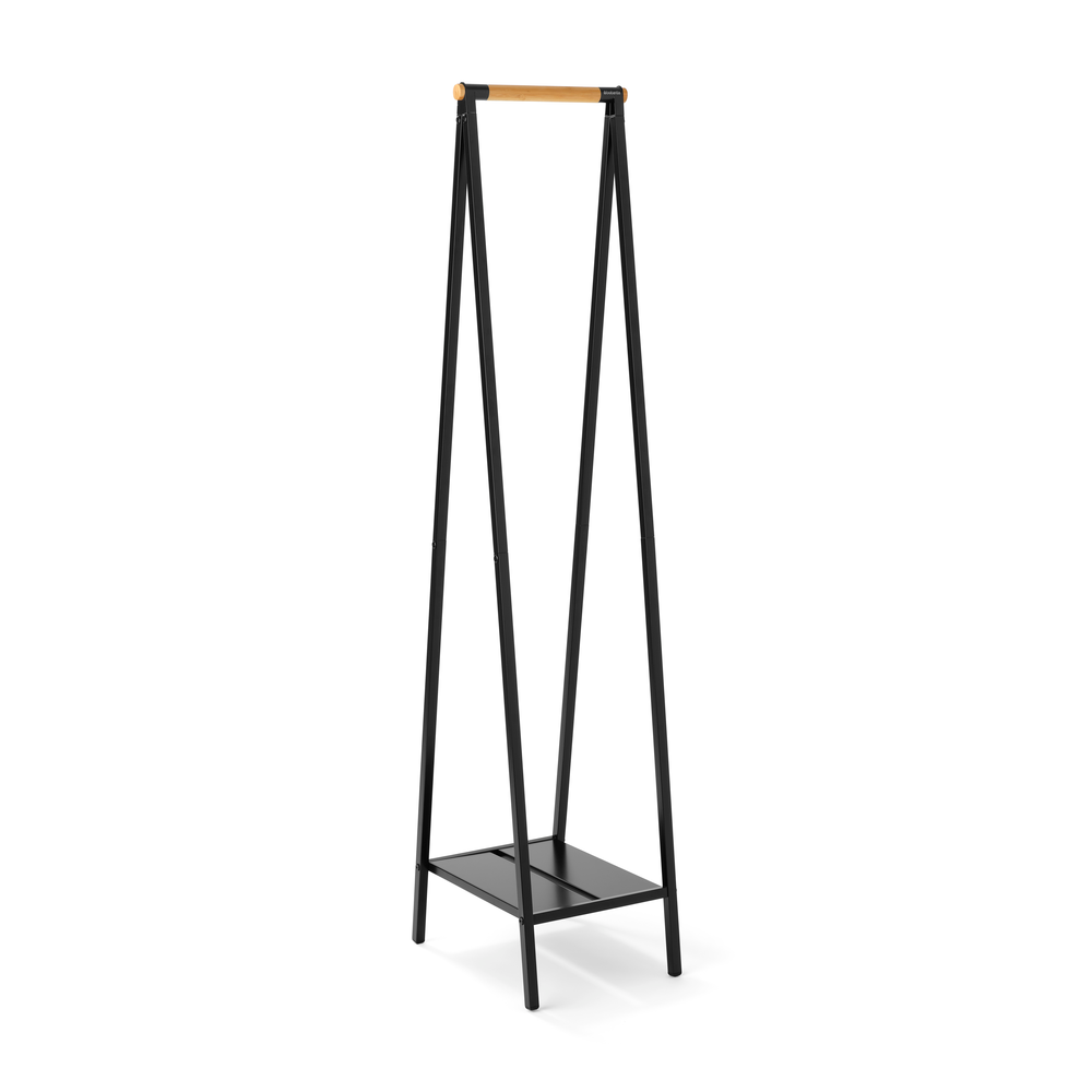 Brabantia volně stojící věšák na oblečení Linn compact, černý