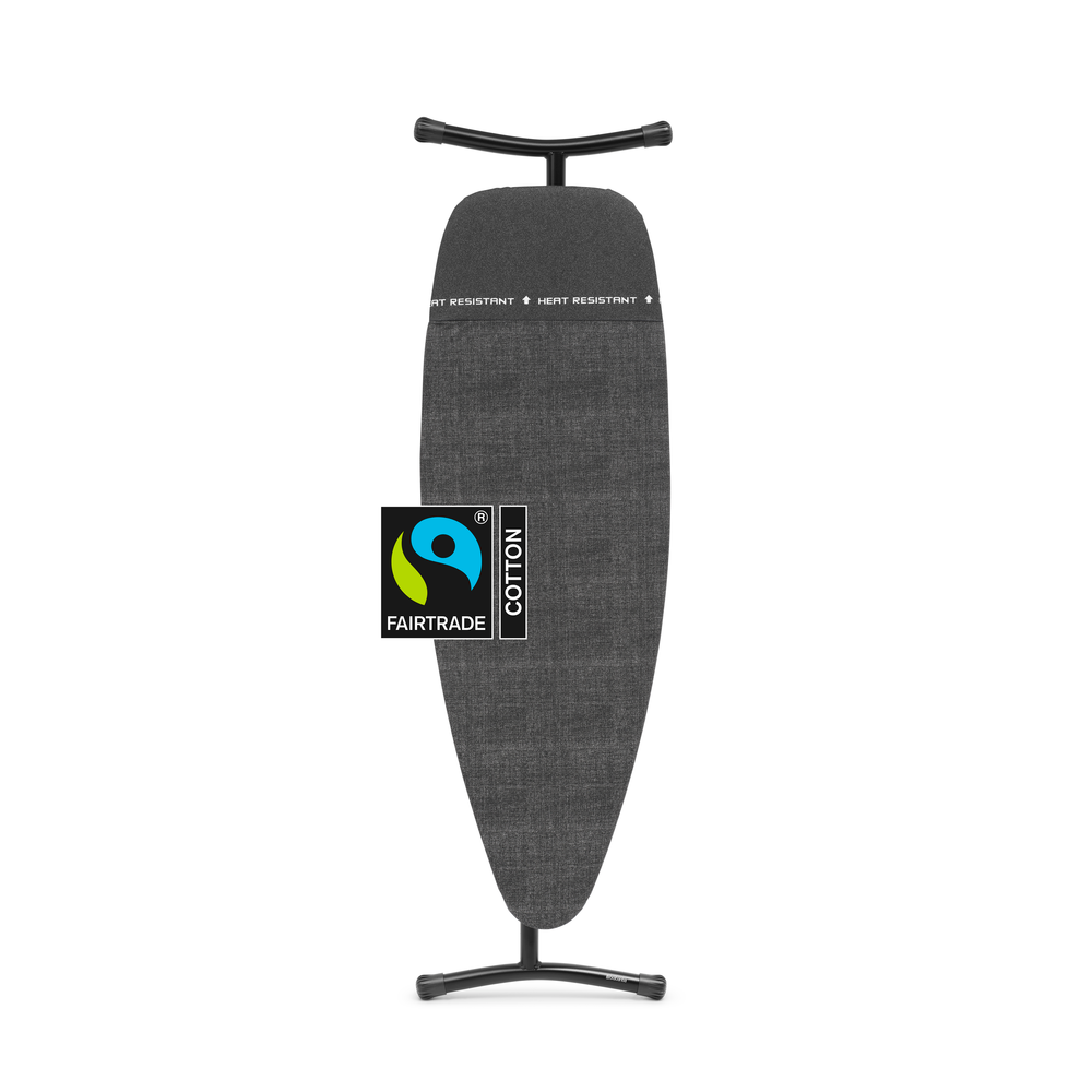 Brabantia žehlicí prkno D, 135x45cm, parkovací zóna, černý rám 35mm, Denim Black