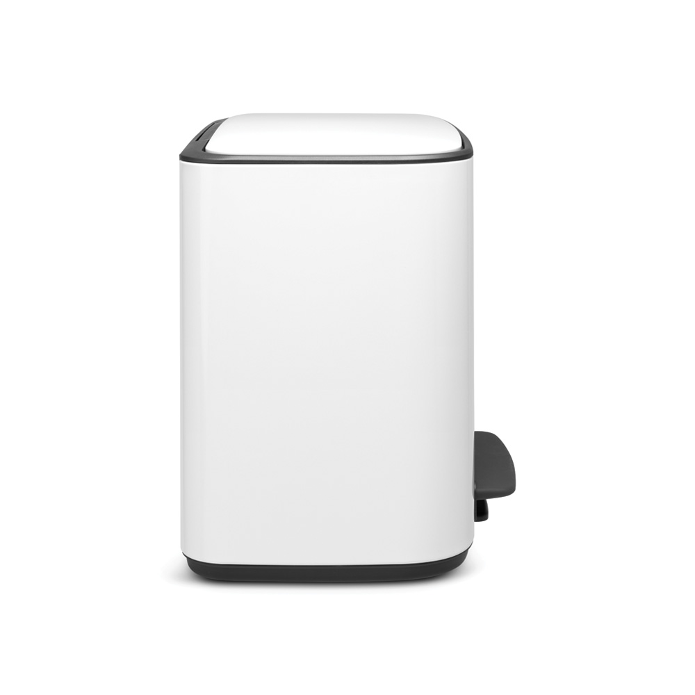 Brabantia odpadkový pedálový koš Bo - 11 + 23 L, bílá
