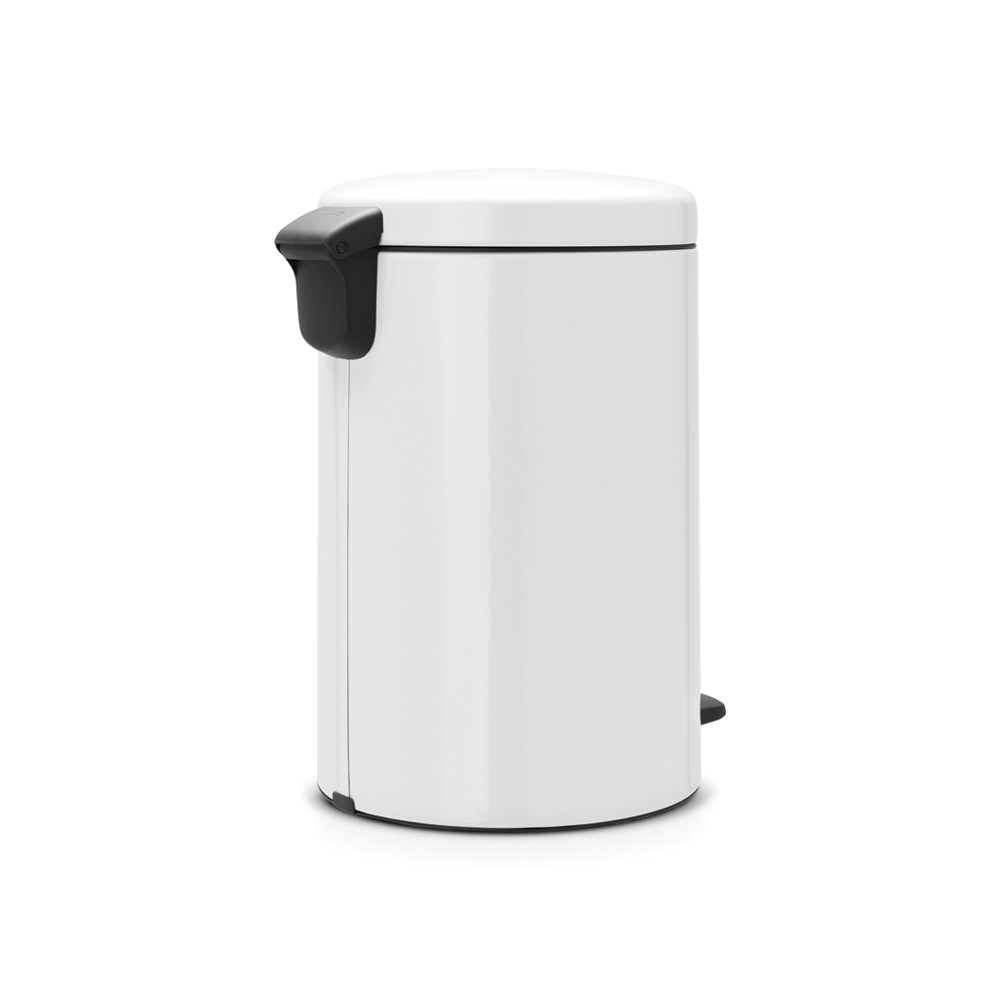 Brabantia pedálový odpadkový koš newIcon -  20 L bílá, kovové vědro