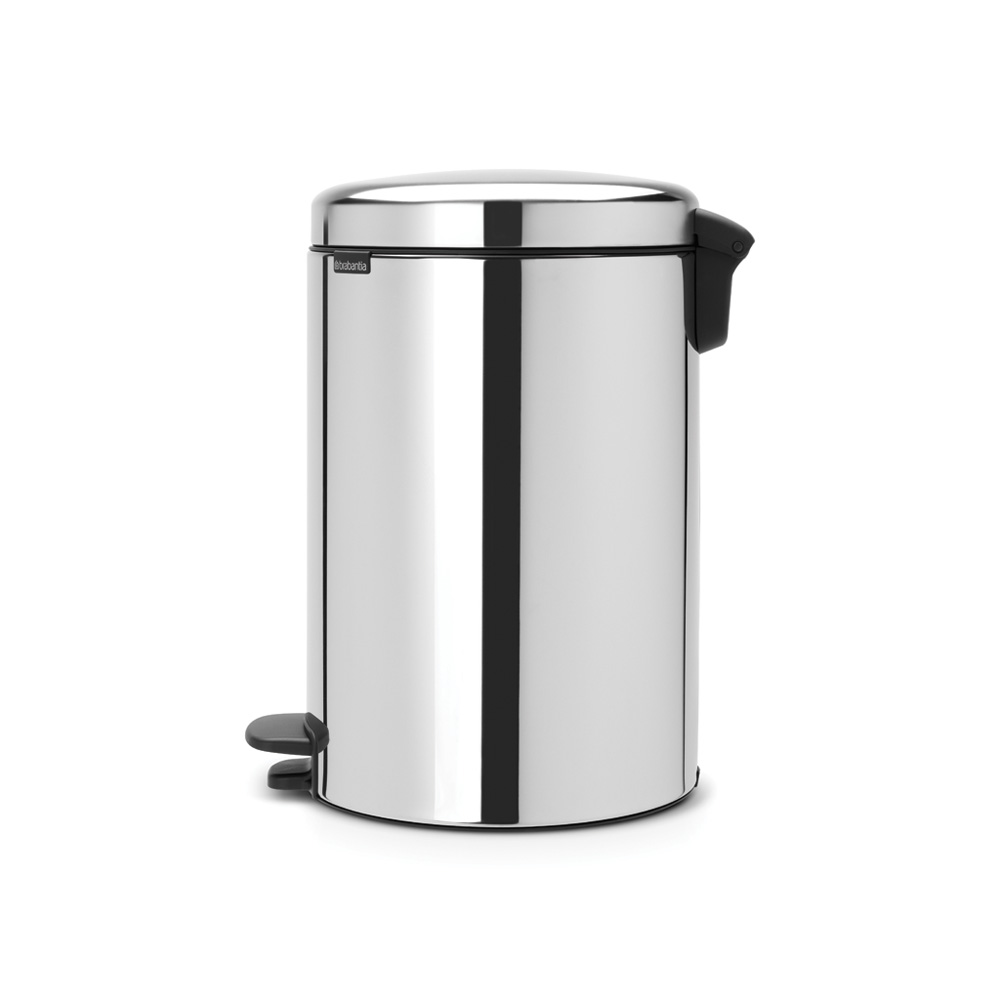 Brabantia pedálový odpadkový koš newIcon -  20 L lesklá ocel, kovové vědro