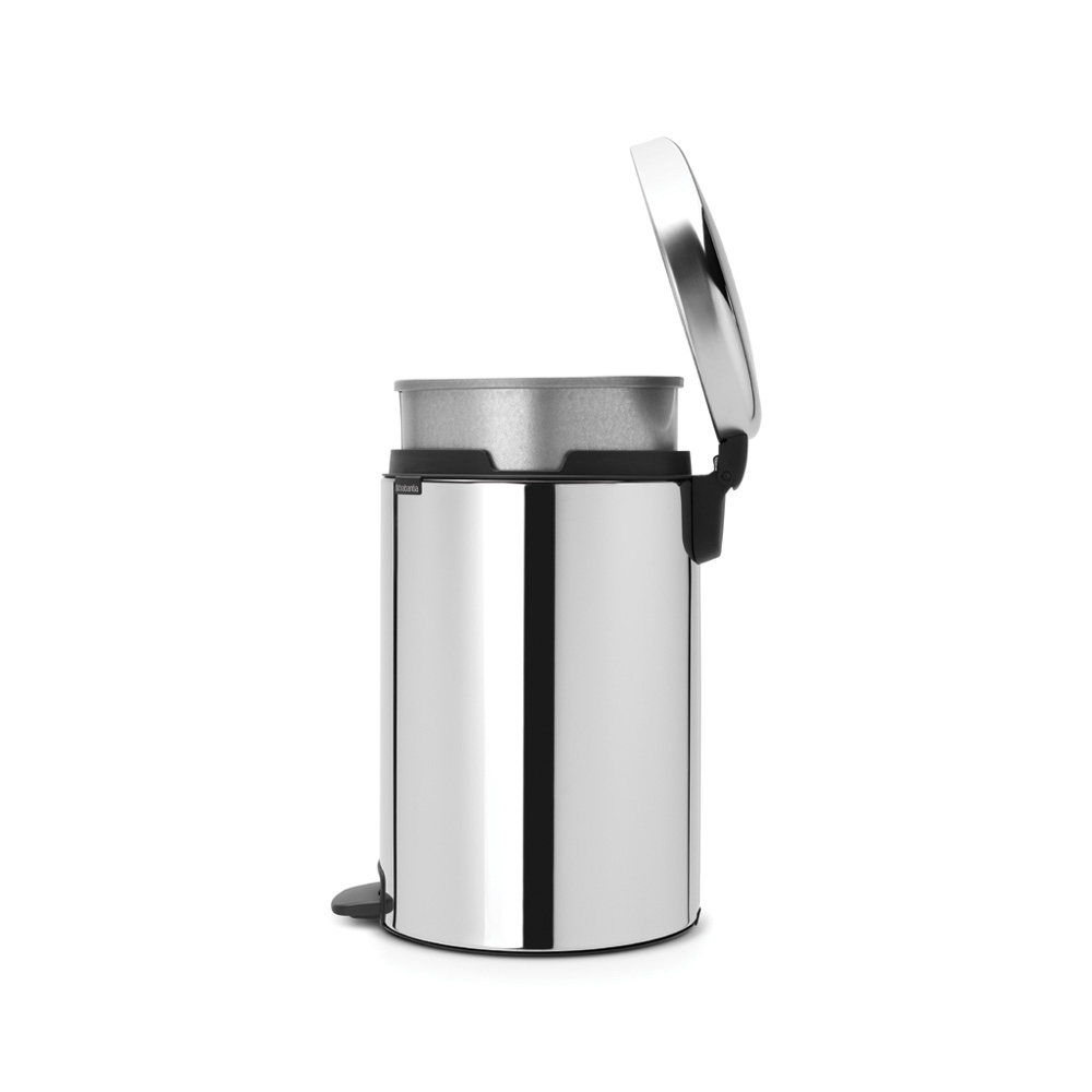Brabantia pedálový odpadkový koš newIcon -  20 L lesklá ocel, kovové vědro