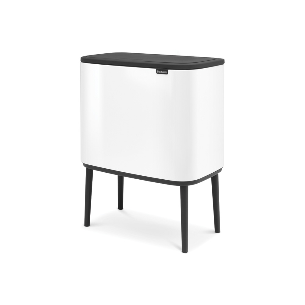 Brabantia odpadkový koš Bo Touch Bin - 11 + 23 L, bílá