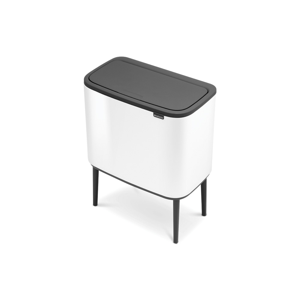 Brabantia odpadkový koš Bo Touch Bin - 11 + 23 L, bílá