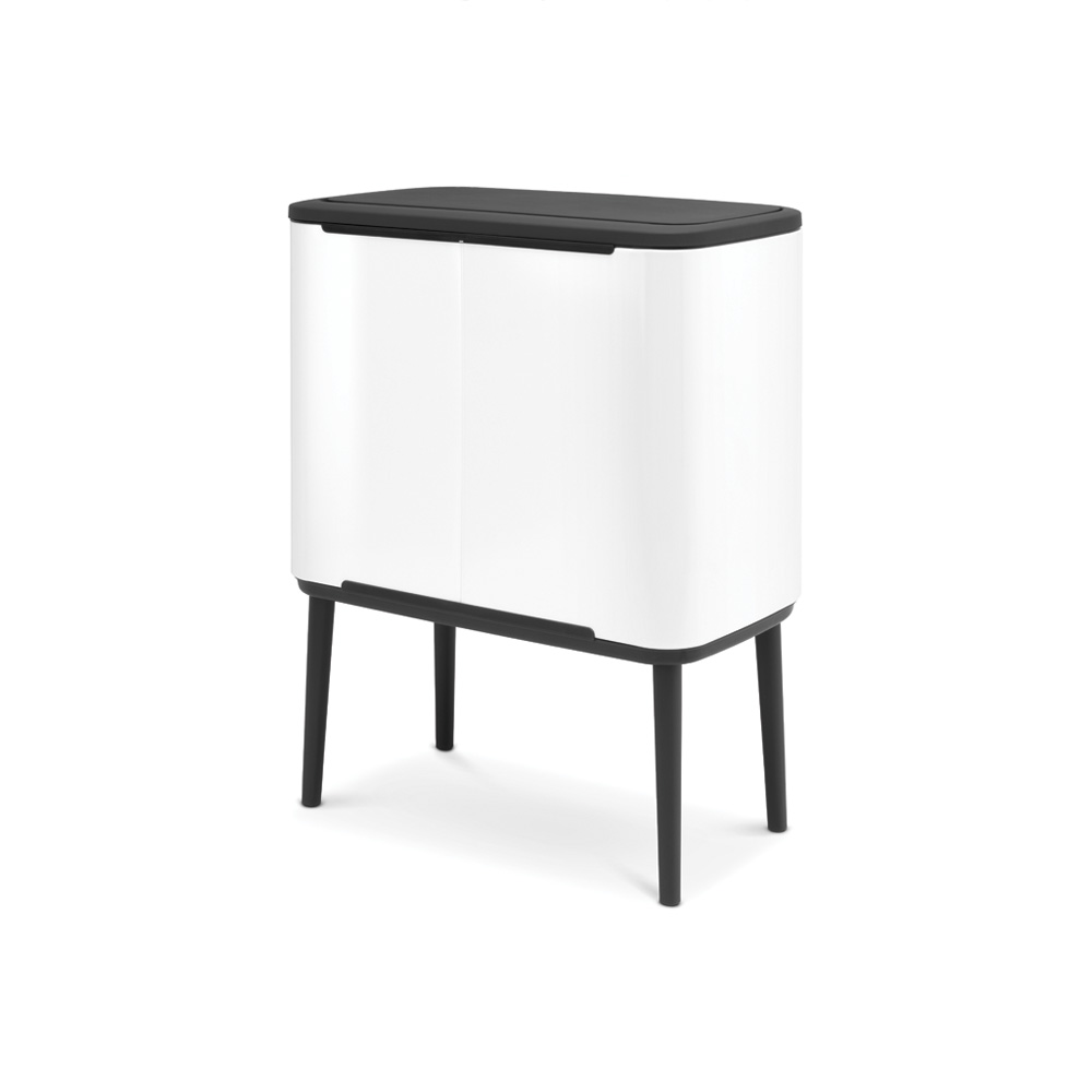 Brabantia odpadkový koš Bo Touch Bin - 11 + 23 L, bílá