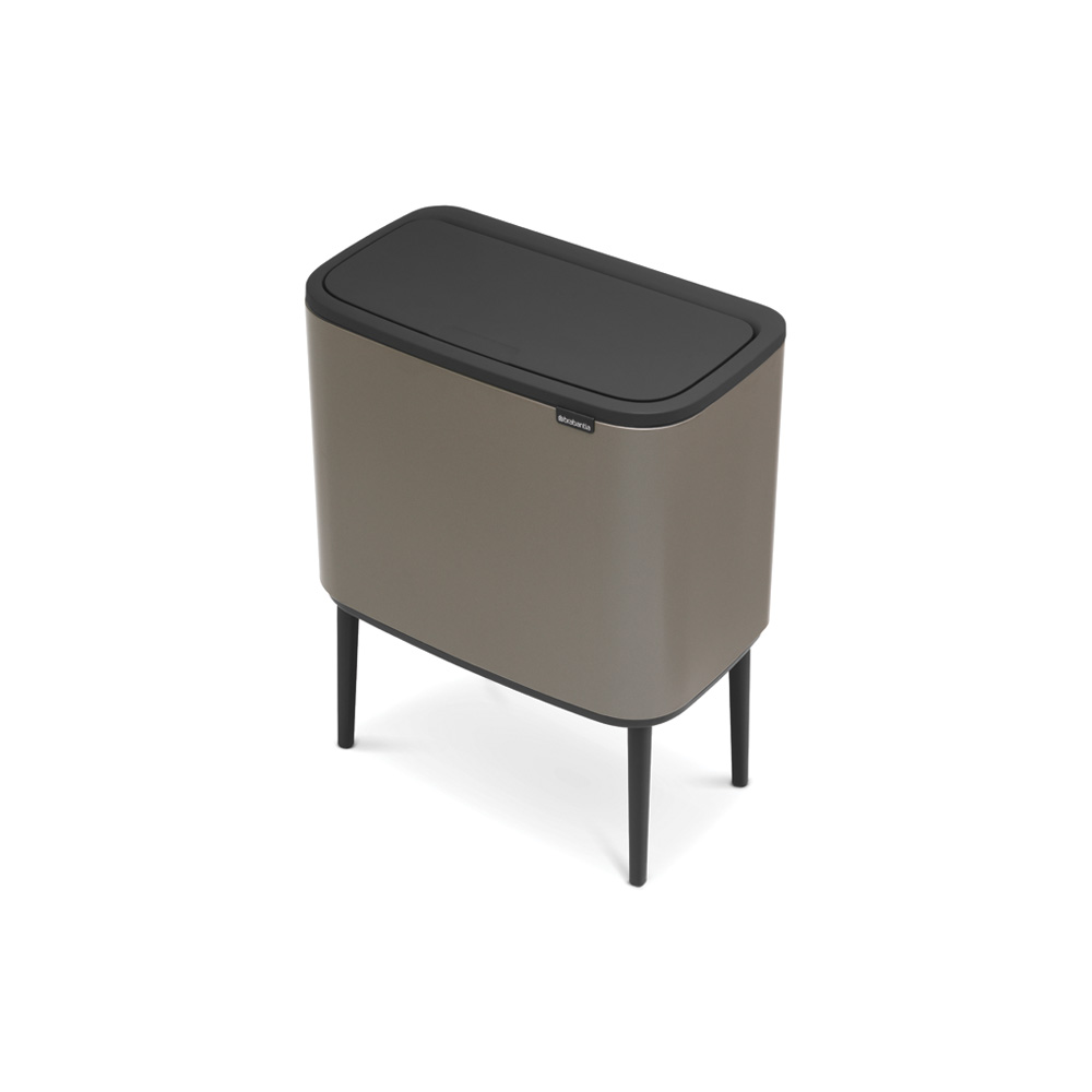 Brabantia odpadkový koš Bo Touch Bin - 11 + 23 L, platinová