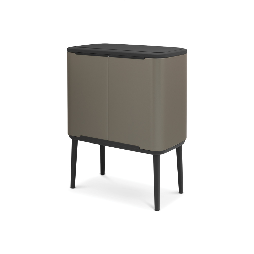 Brabantia odpadkový koš Bo Touch Bin - 3 x 11 L, platinová