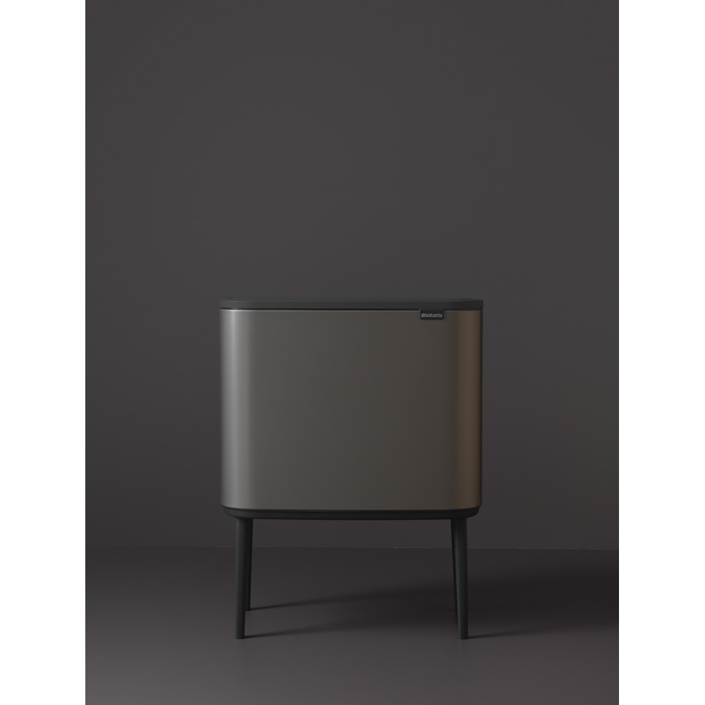 Brabantia odpadkový koš Bo Touch Bin - 3 x 11 L, platinová