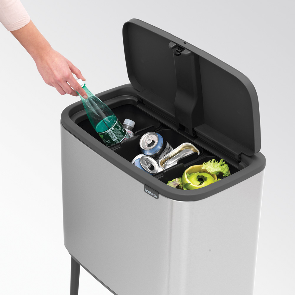 Brabantia odpadkový koš Bo Touch Bin - 3 x 11 L, matná ocel FPP