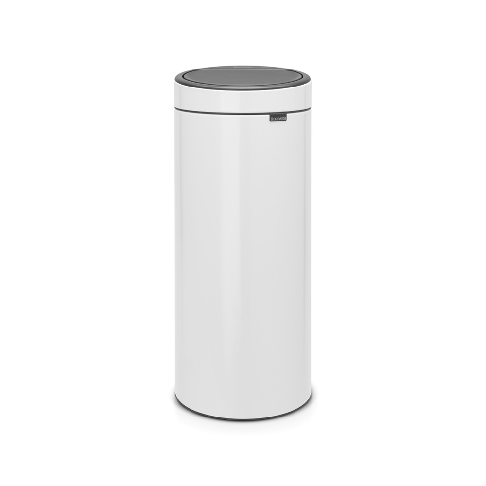 Brabantia Odpadkový koš Touch Bin New - 30 L, bílá