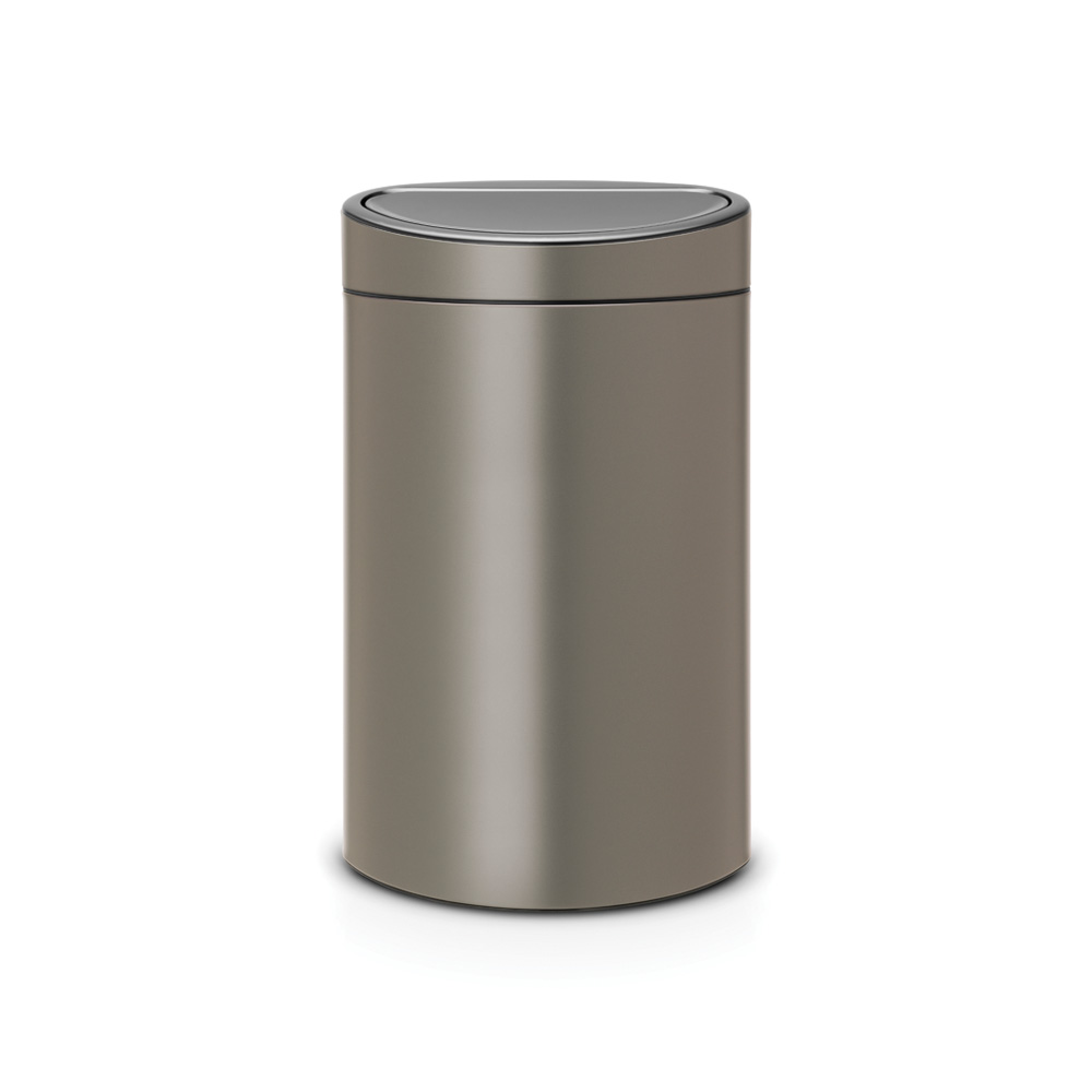 Brabantia odpadkový koš Touch Bin Recycle - 10 + 23 L, platinová