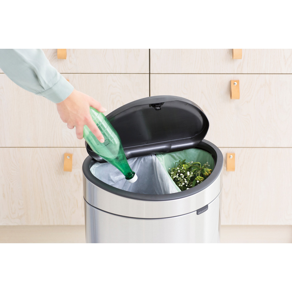 Brabantia odpadkový koš Touch Bin Recycle - 10 + 23 L, matná ocel