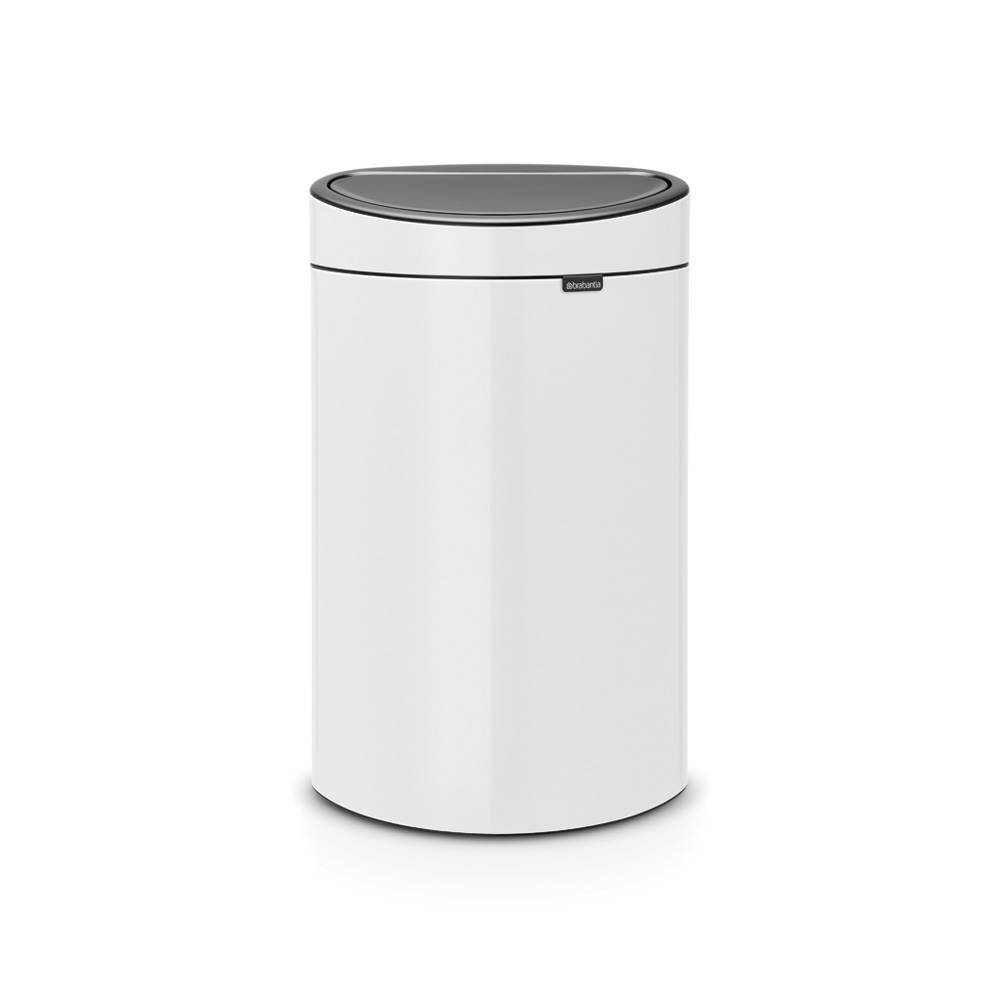 Brabantia Odpadkový koš Touch Bin - 40 L, bílá