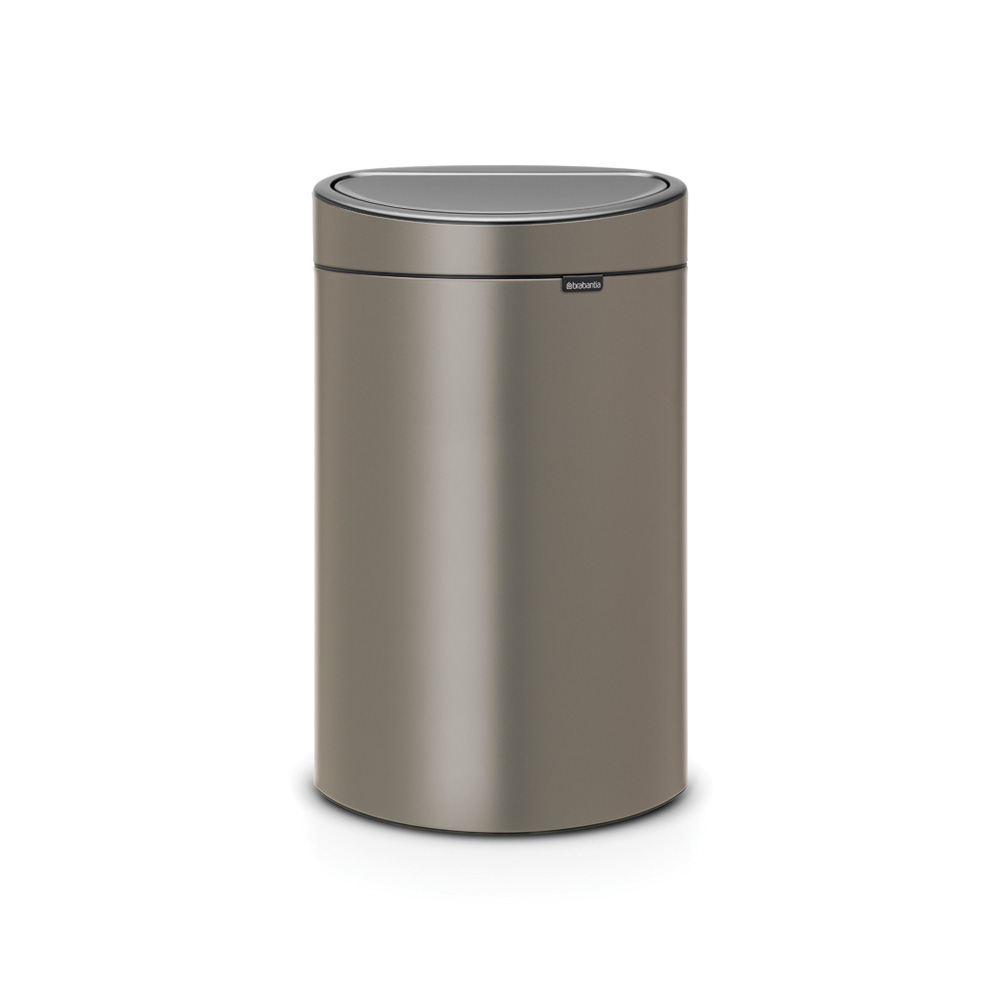 Brabantia Odpadkový koš Touch Bin - 40 L, platinová