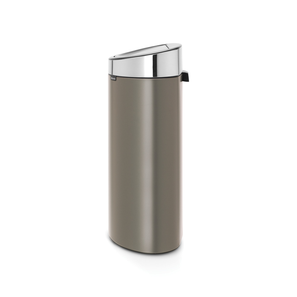 Brabantia Odpadkový koš Touch Bin - 40 L, platinová/stříbrná