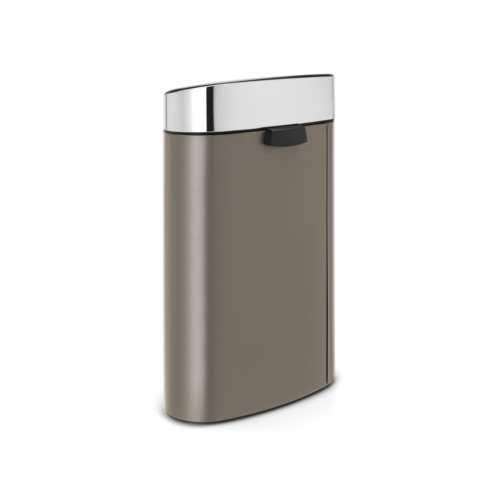 Brabantia Odpadkový koš Touch Bin - 40 L, platinová/stříbrná