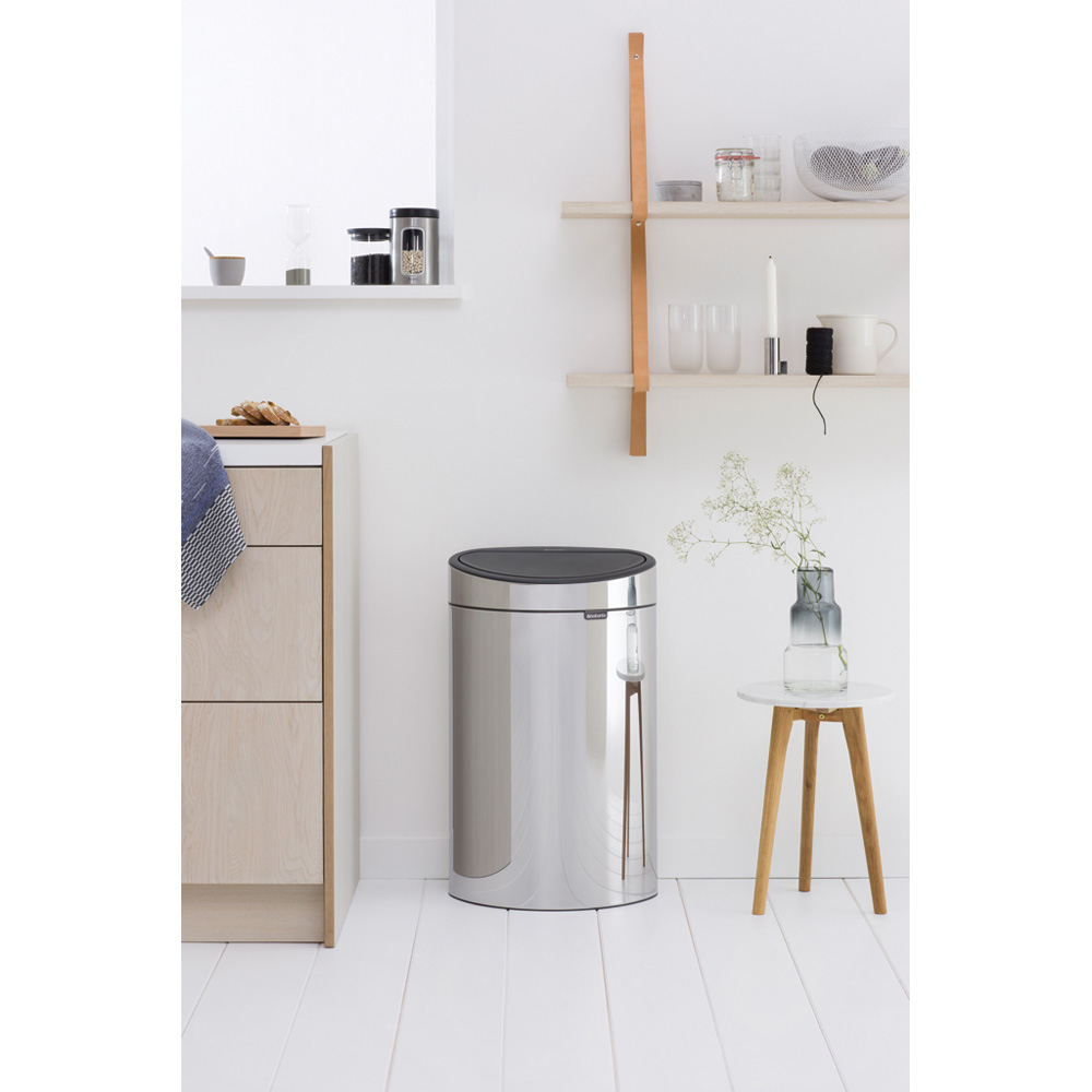 Brabantia Odpadkový koš Touch Bin - 40 L, lesklá ocel