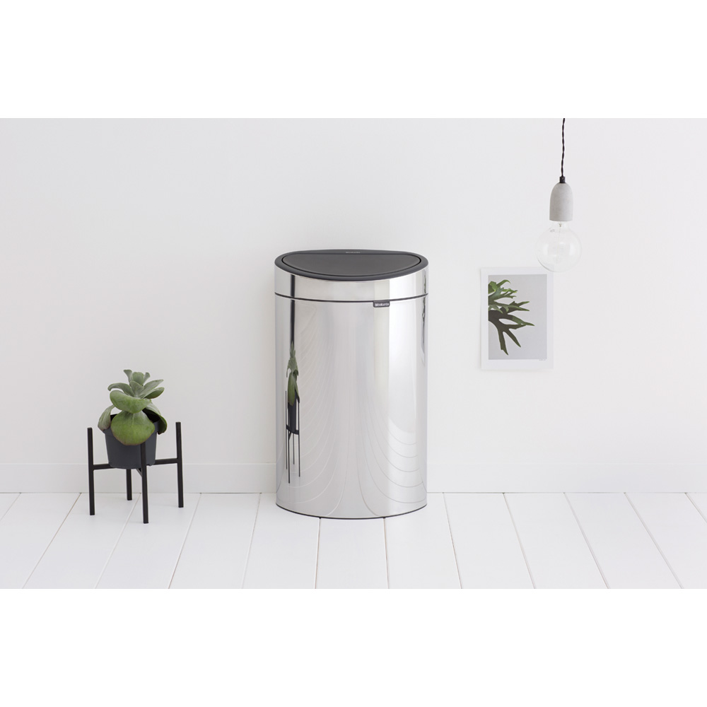 Brabantia Odpadkový koš Touch Bin - 40 L, lesklá ocel
