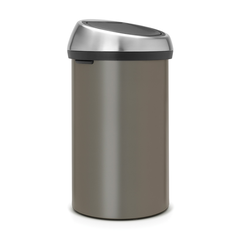 Brabantia odpadkový koš Touch Bin - 60L, platinová