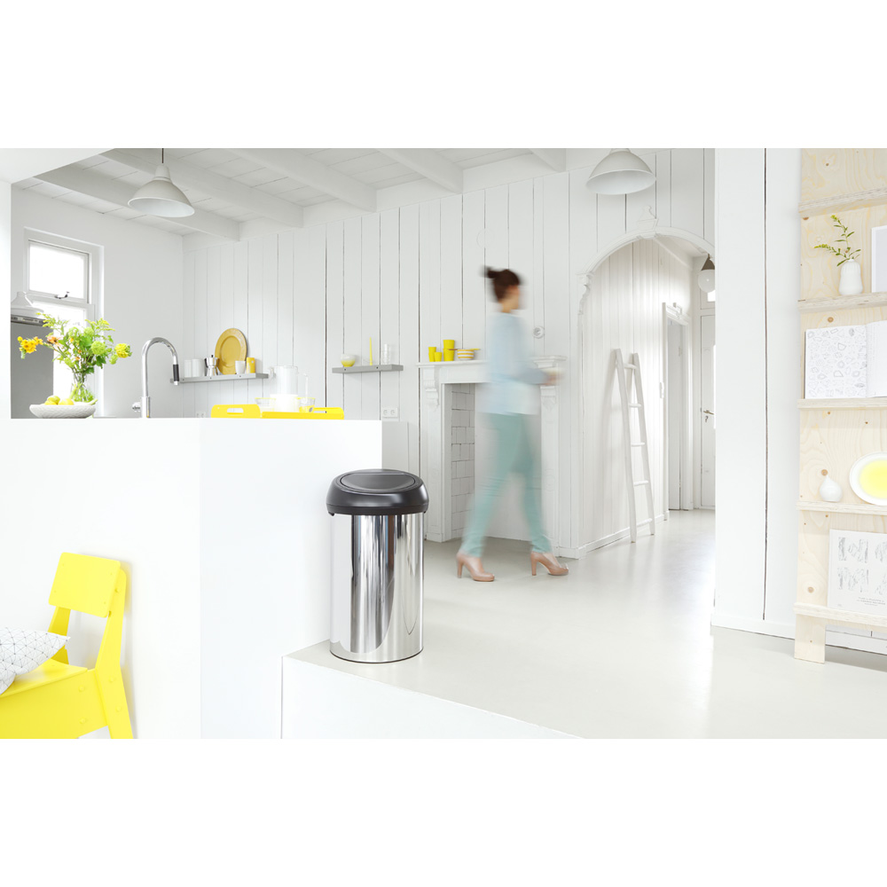 Brabantia odpadkový koš Touch Bin - 60L, lesklá ocel