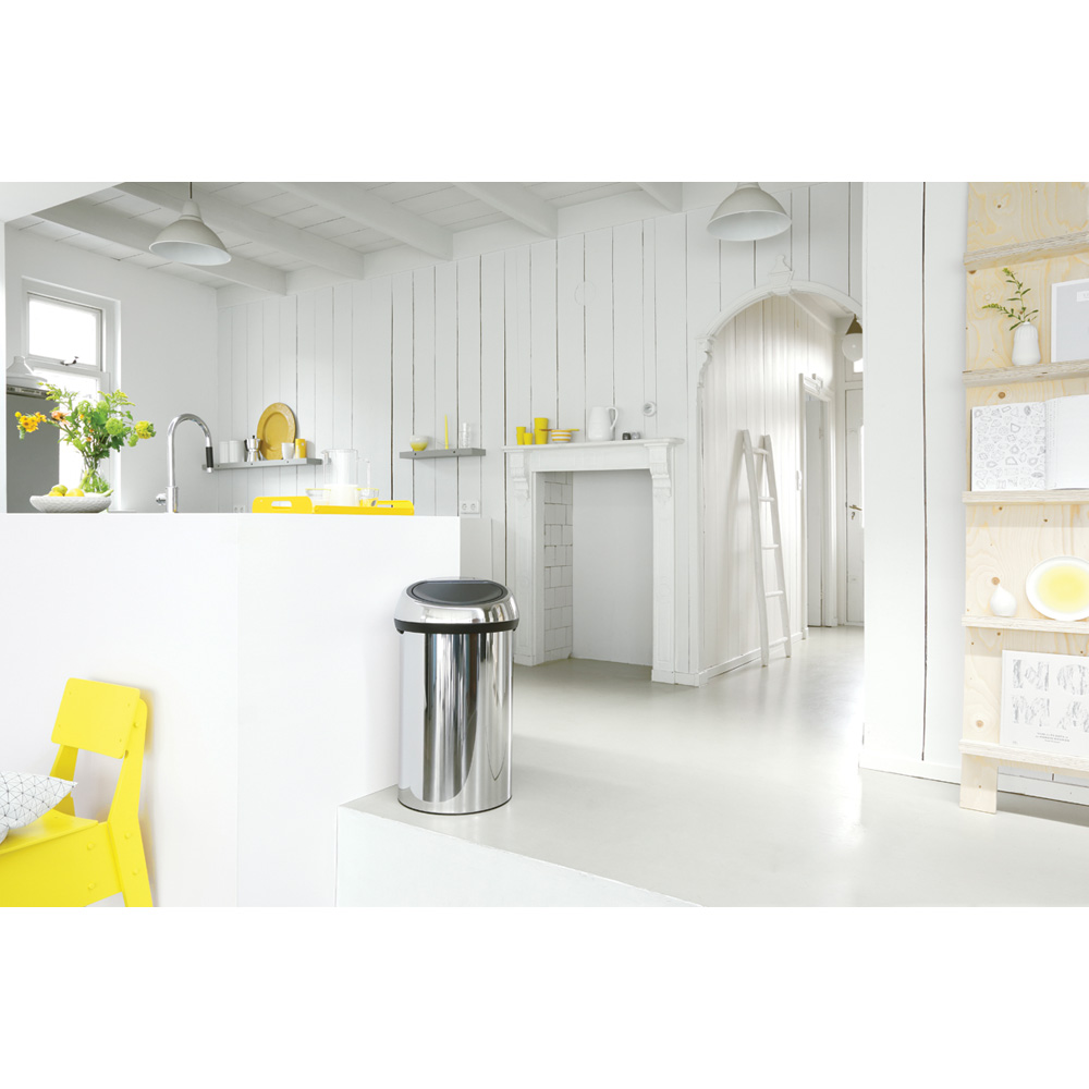 Brabantia odpadkový koš Touch Bin - 60L, lesklá ocel