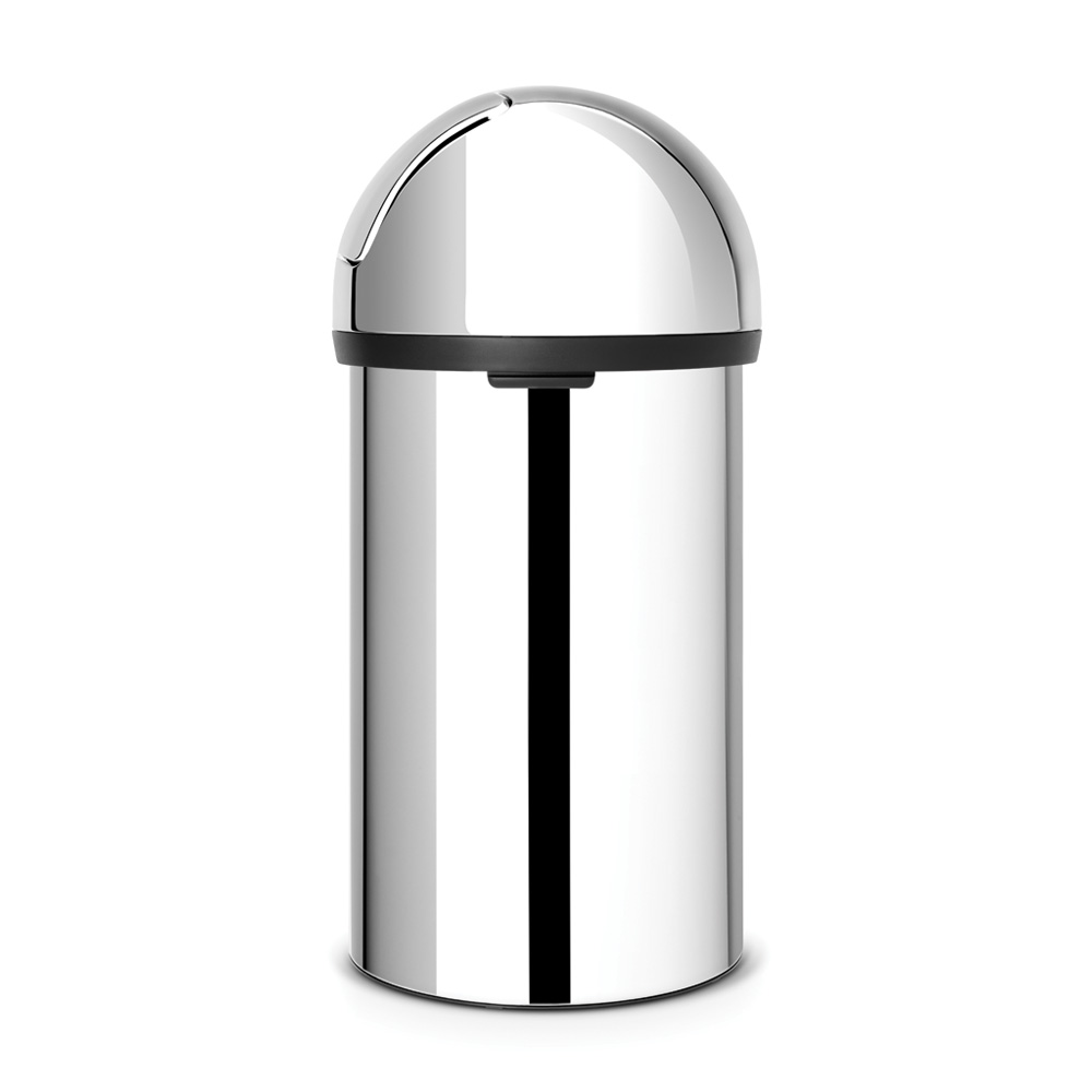 Brabantia odpadkový koš na odpadky Push Bin - 60 L, lesklá ocel
