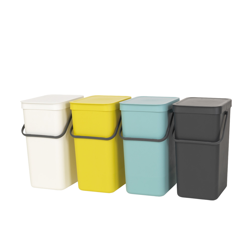 Brabantia odpadkový koš Sort & Go - 16 L, šedá