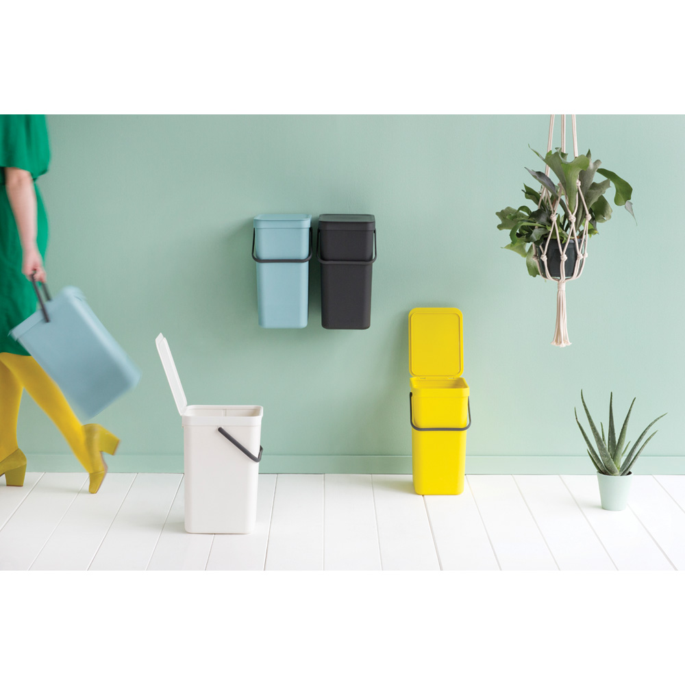 Brabantia odpadkový koš Sort & Go - 16 L, šedá