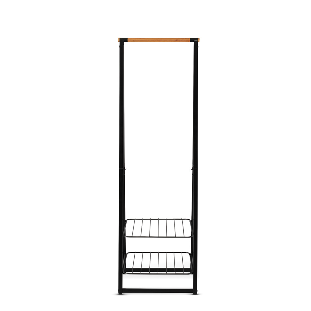 Brabantia volně stojící věšák na oblečení Linn malý, černý