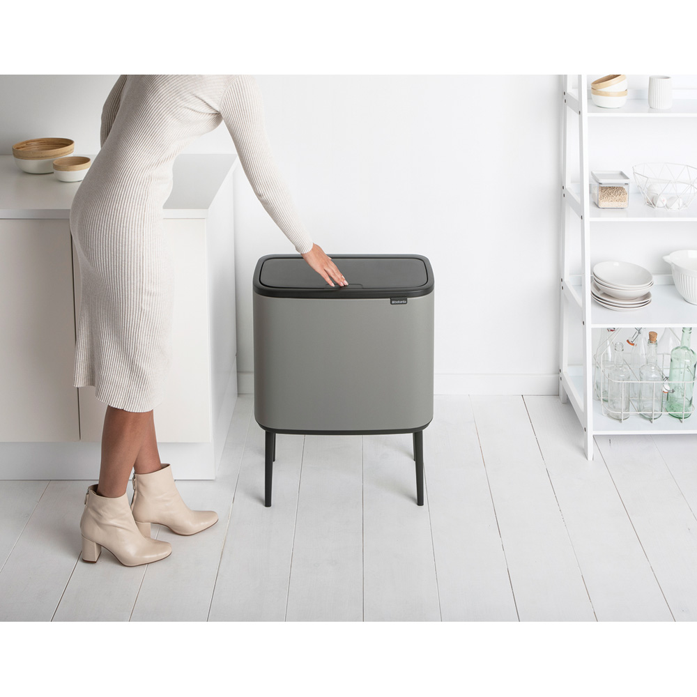 Brabantia odpadkový koš Bo Touch Bin - 36L,minerální světlešedá