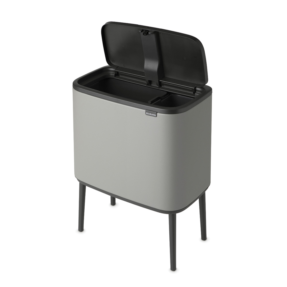 Brabantia odpadkový koš Bo Touch Bin - 11+23 L,minerální světlešedá