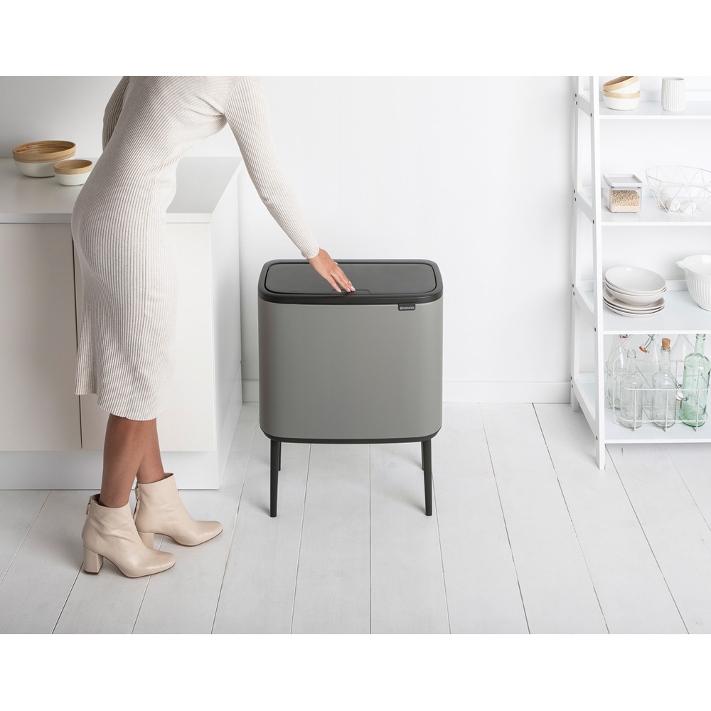 Brabantia odpadkový koš Bo Touch Bin - 11+23 L,minerální světlešedá