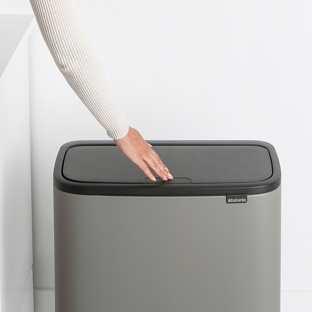 Brabantia odpadkový koš Bo Touch Bin - 11+23 L,minerální světlešedá