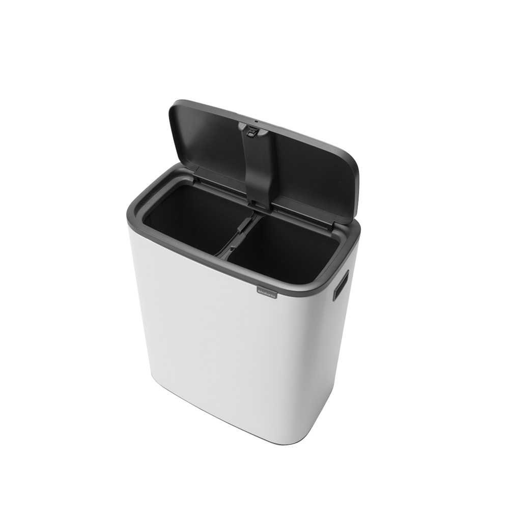 Brabantia odpadkový koš Bo Touch Bin - 2 x30L,bílá