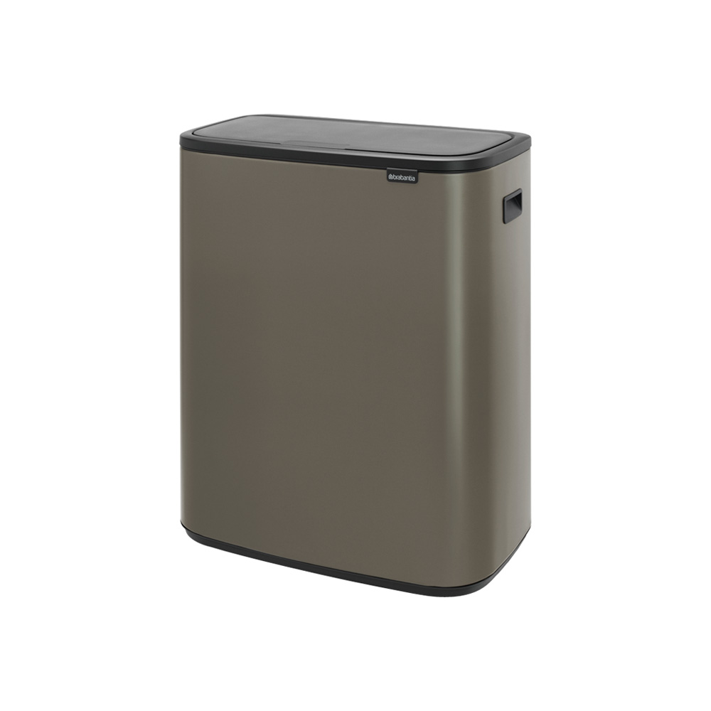 Brabantia odpadkový koš Bo Touch Bin - 2 x30L,platinová