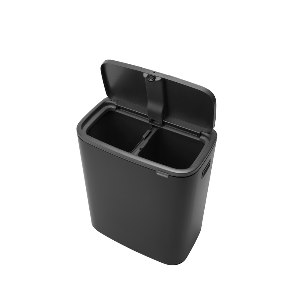 Brabantia odpadkový koš Bo Touch Bin - 2 x30L,matná černá