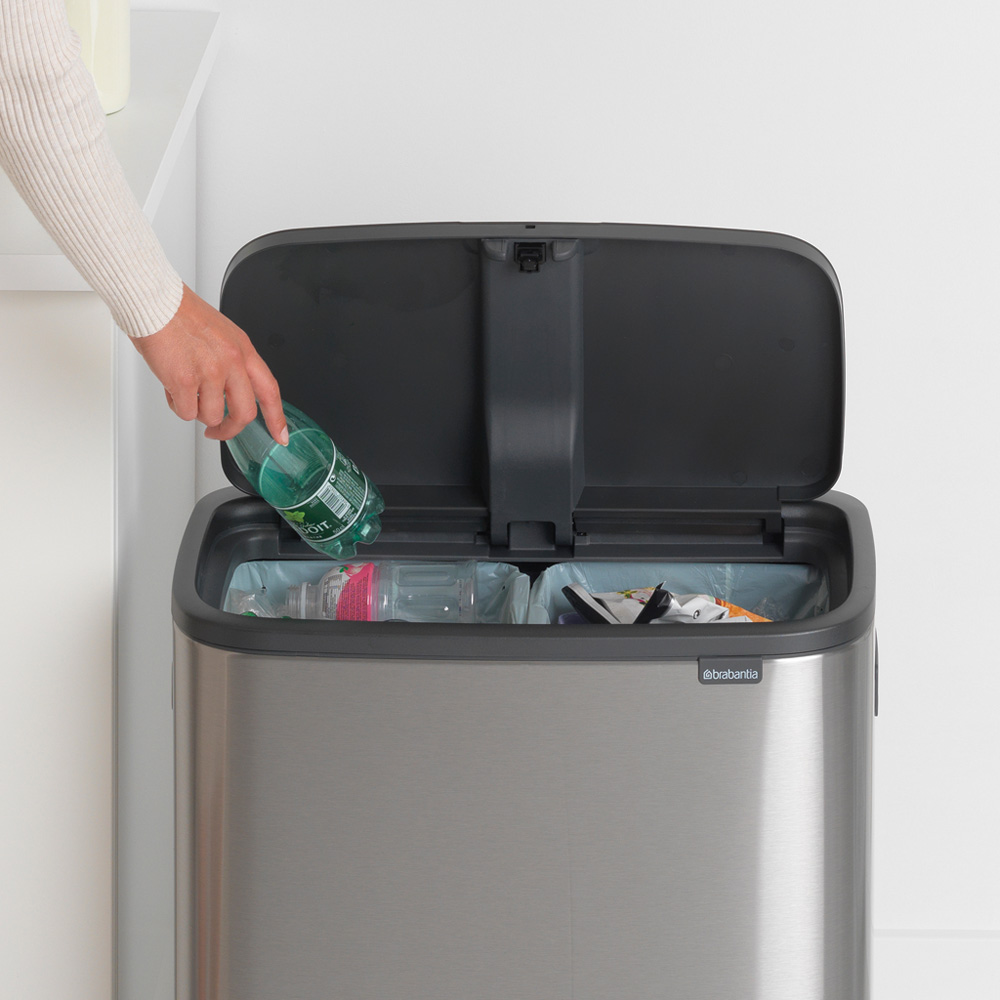 Brabantia odpadkový koš Bo Touch Bin - 2 x30L,matná ocel FPP
