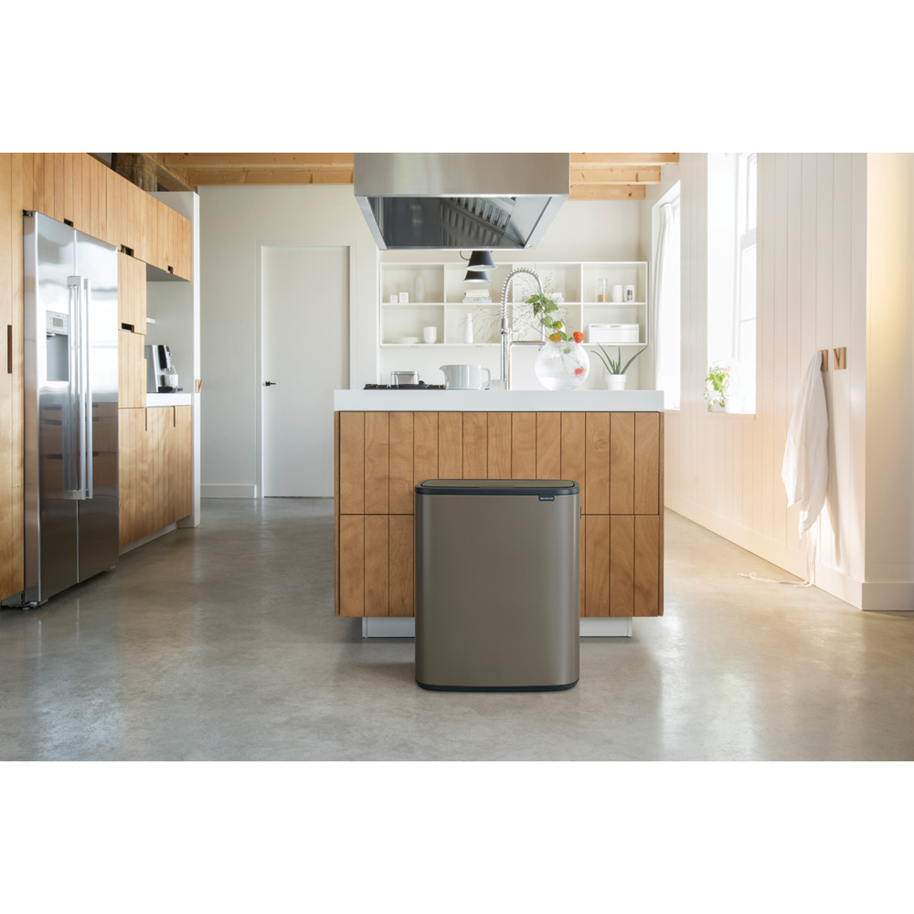Brabantia odpadkový koš Bo Touch Bin - 60L,platinová